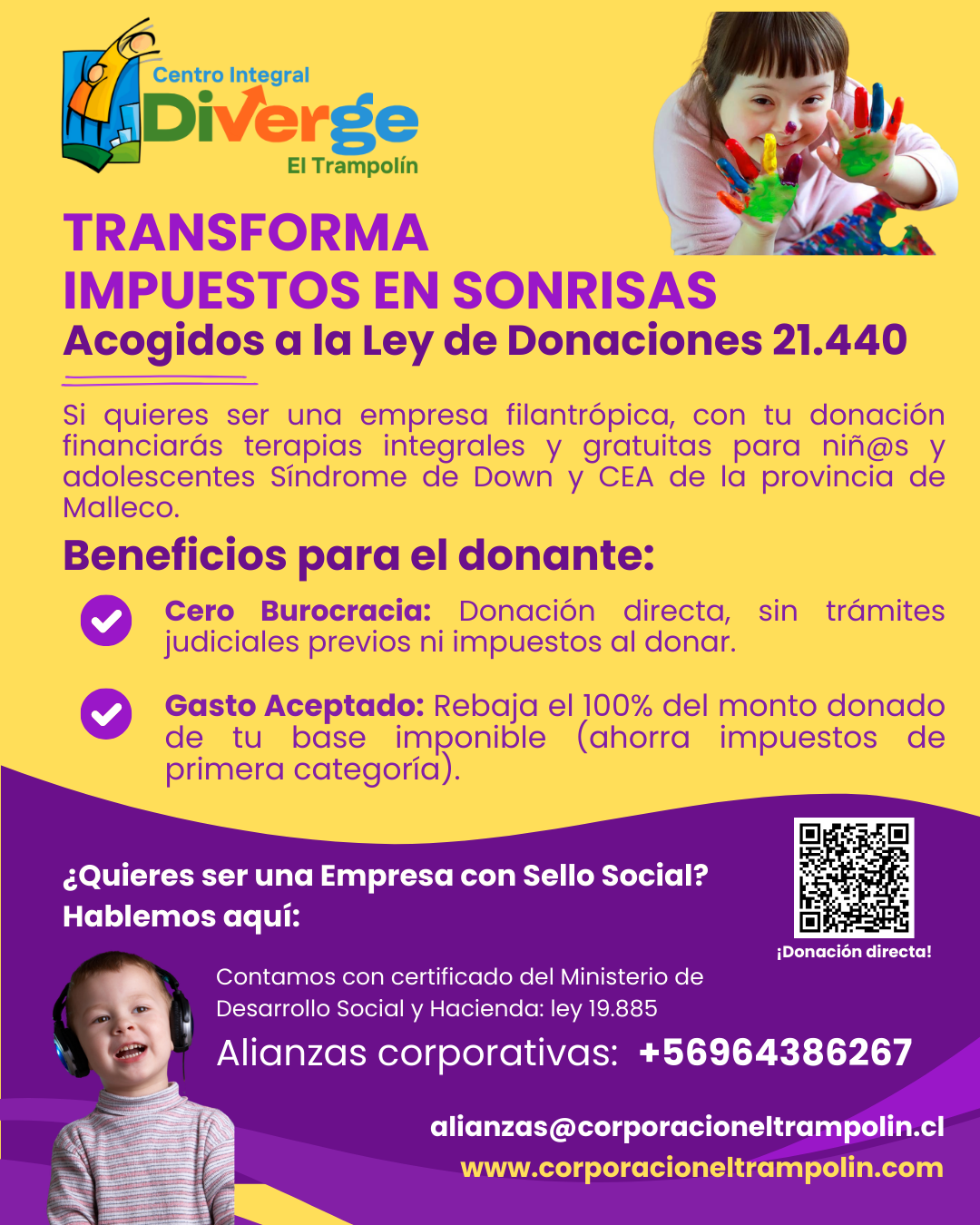 Centro Diverge - Ley 21.440